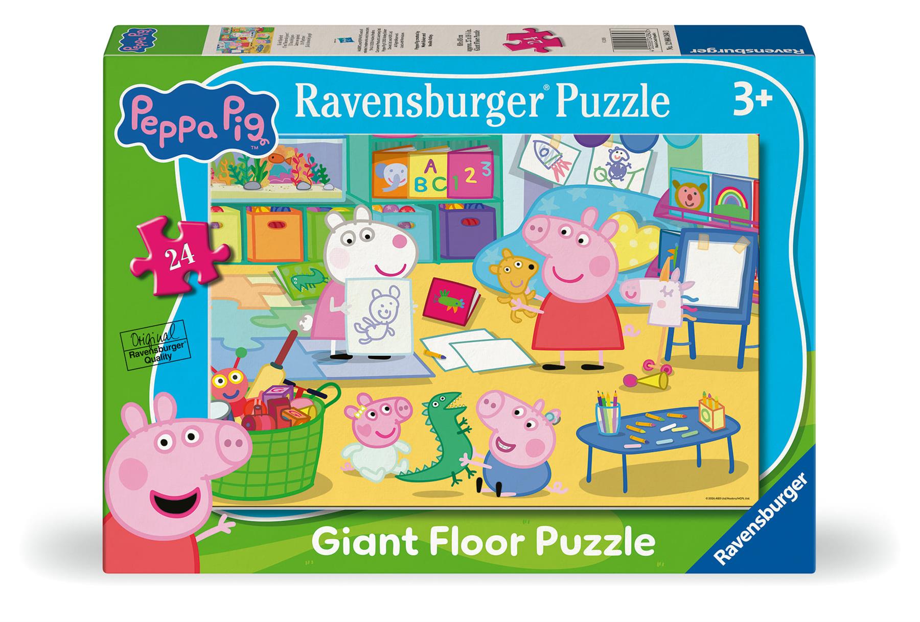 Ravensburger Peppa Pig 24 Piece Giant Floor Puzzle