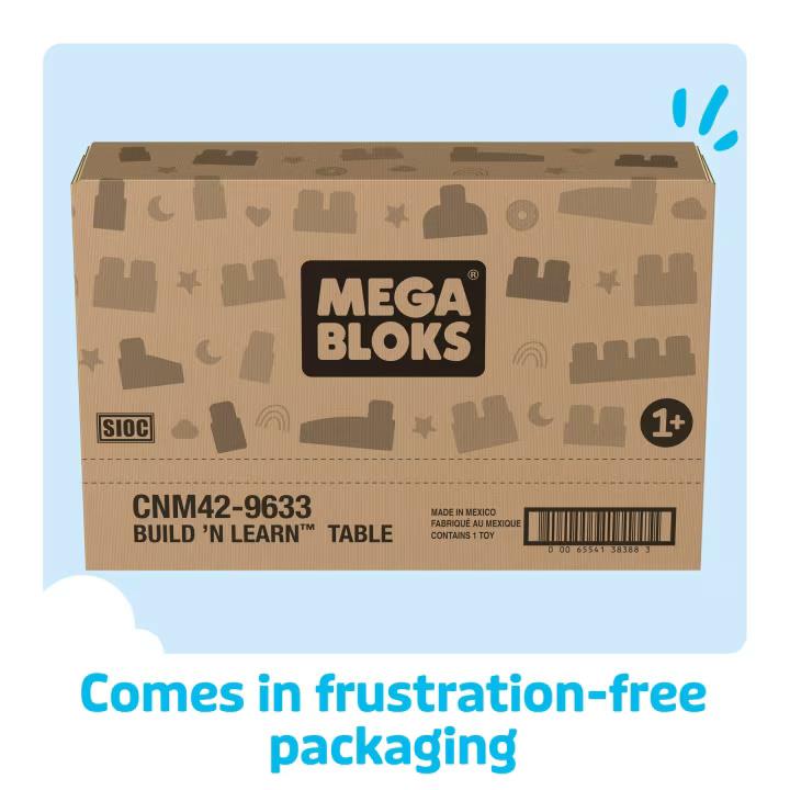 Mega Bloks First Builders Build ‘n Learn Table