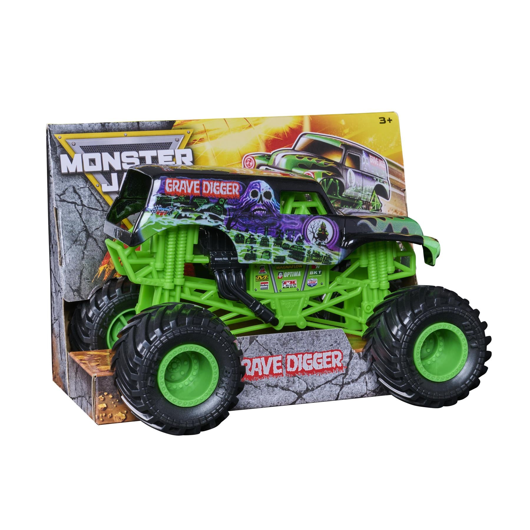 Monster Jam 1: 24 Scale Monster Truck - Grave Digger