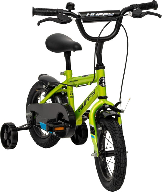 Huffy Pro 12 Inch Thunder Bike - Acid Green