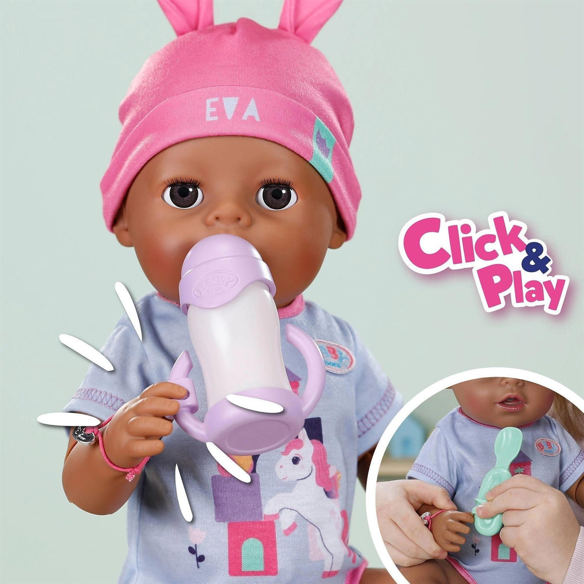 BABY born Click and Play 43cm Doll - Eva