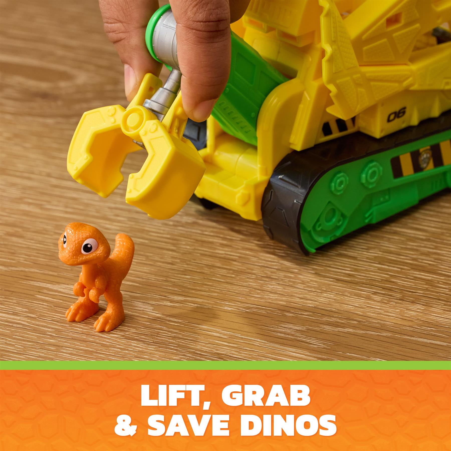 Paw Patrol Dino Themed Vehicle - Rubble