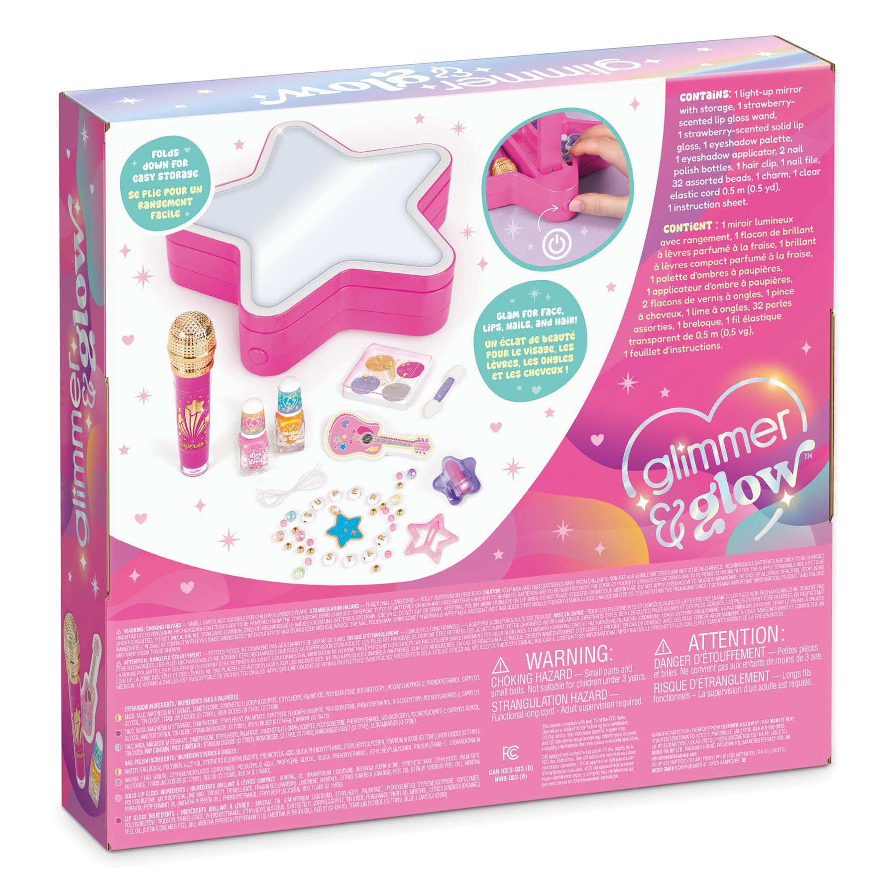 Make It Real Glimmer & Glow Backstage Glam Cosmetic Studio