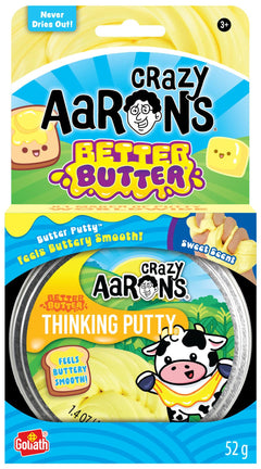 Crazy Aaron's Thinking Putty 3.5-Inch - Better Butter