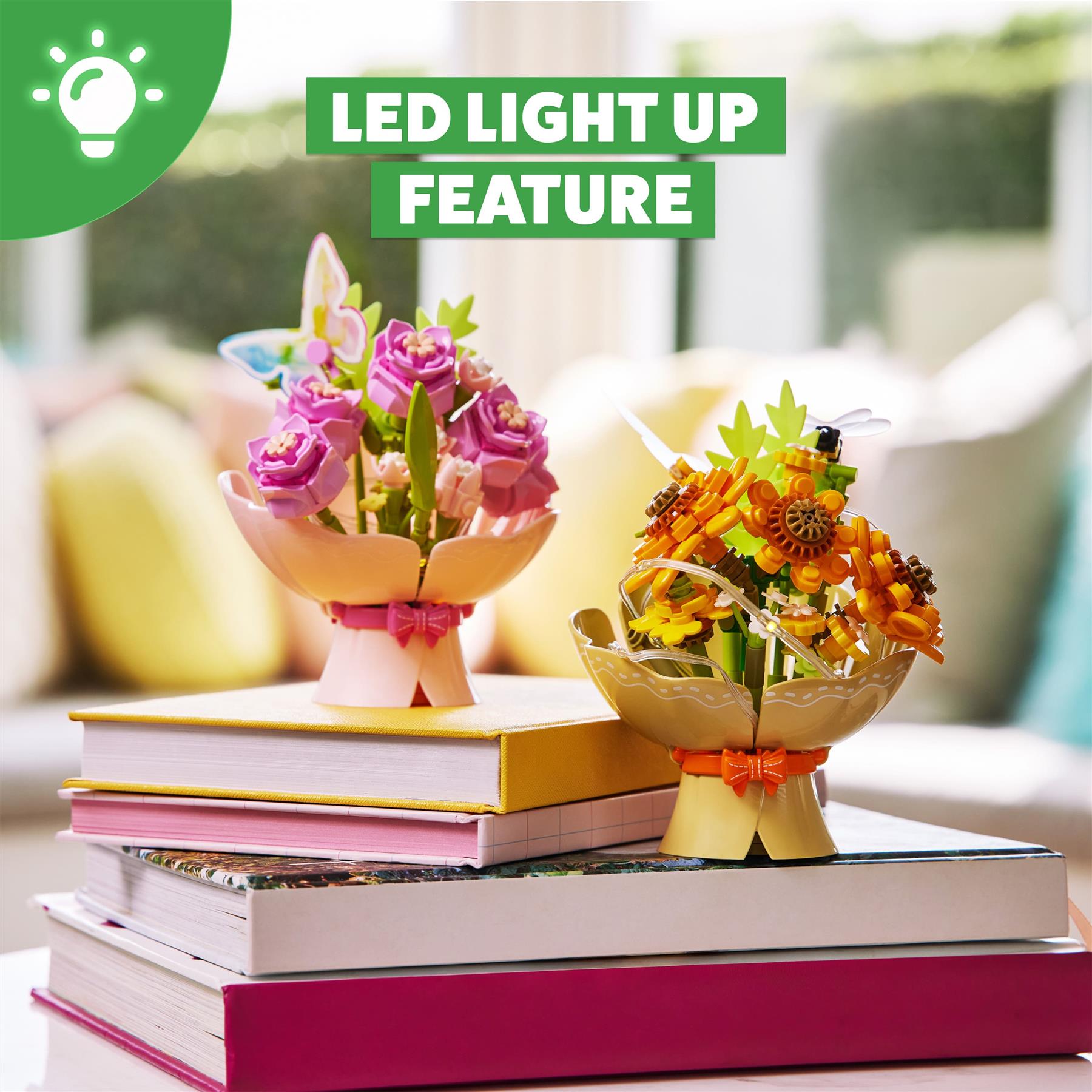 Zuru Max Premium Building Bricks - Led Bouquets