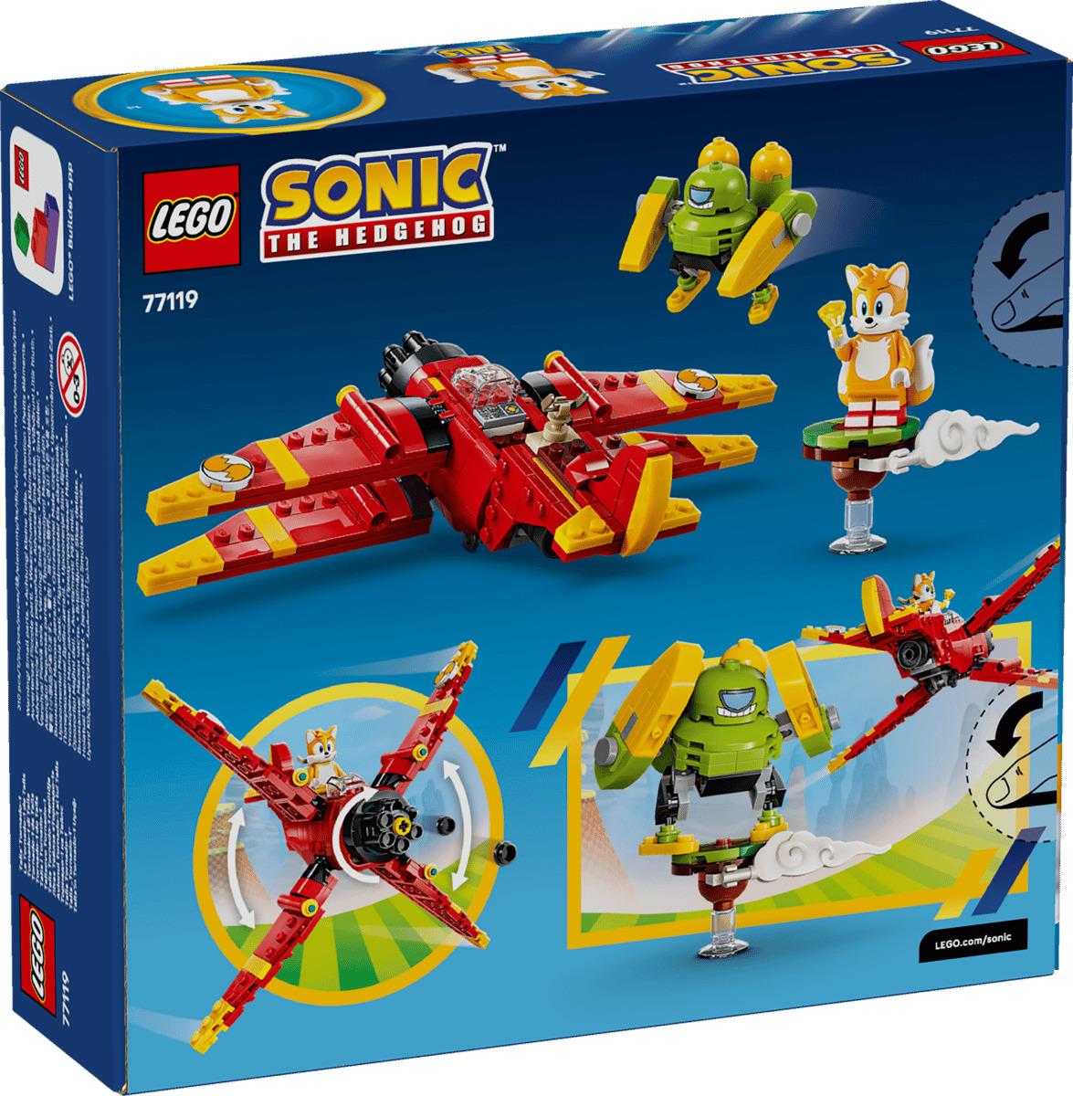 LEGO Sonic the Hedgehog Tails’ Tornado-1 77119