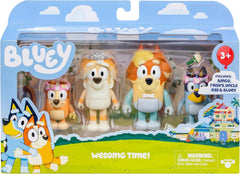 Bluey Wedding Time Family Figure Playset
