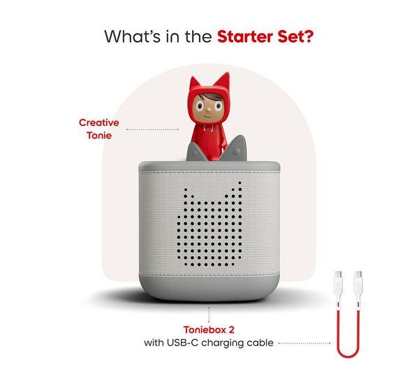 Toniebox 2 Starter Set With Creative Tonie Rubie - Moon Grey