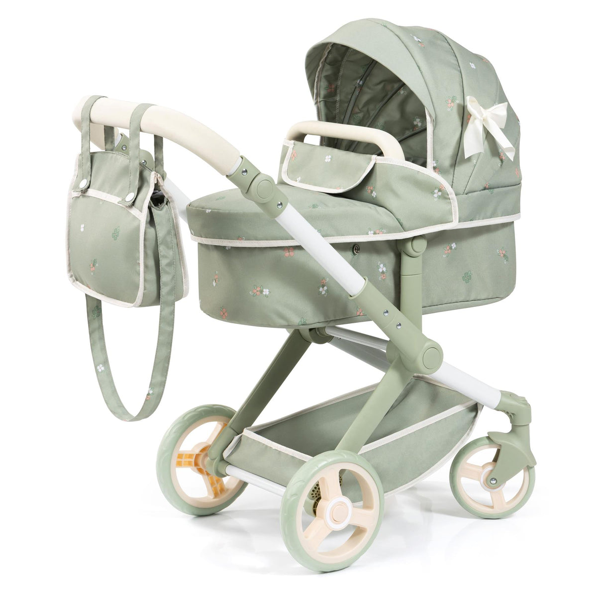Bayer Xeo Doll Pram - Green