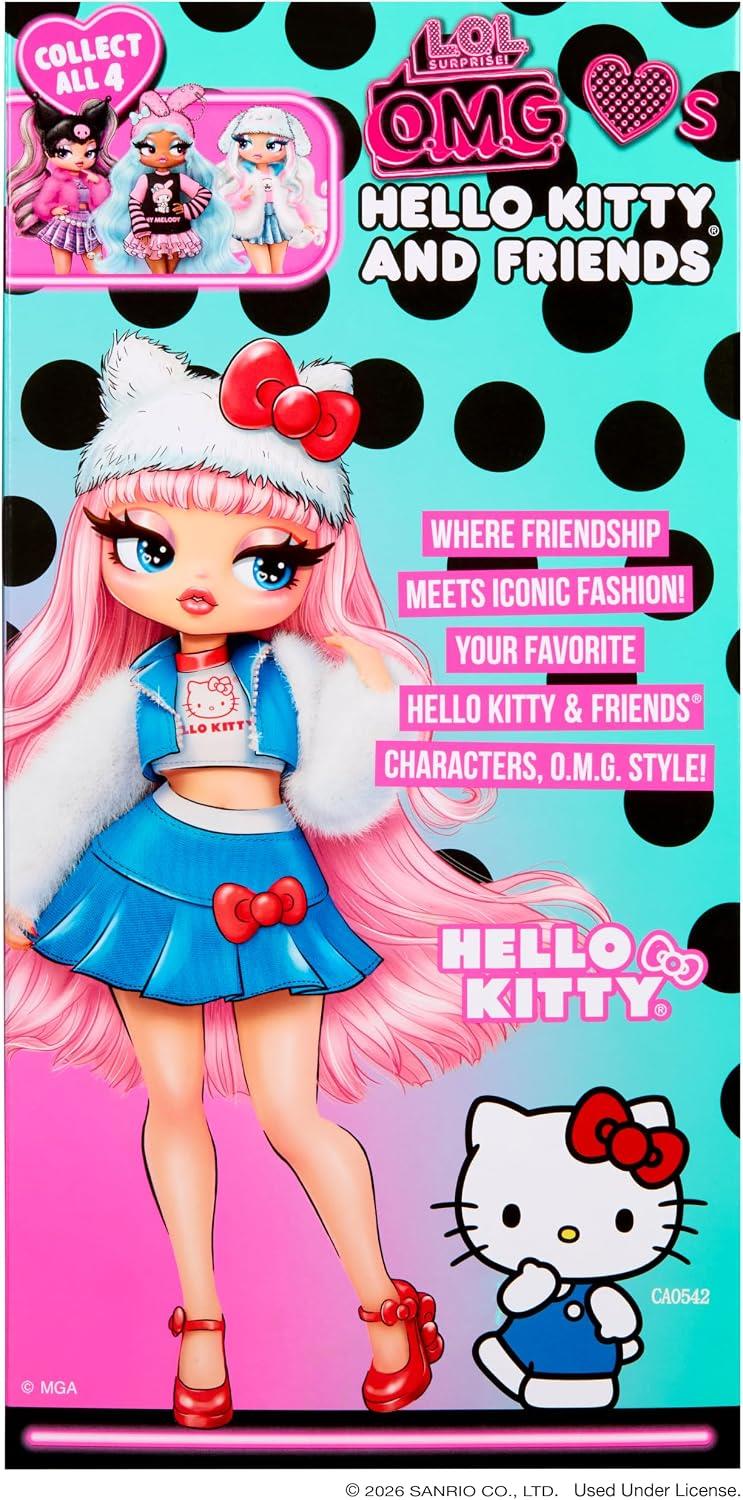 L.O.L. Surprise! O.M.G. Loves Hello Kitty & Friends Doll - Hello Kitty