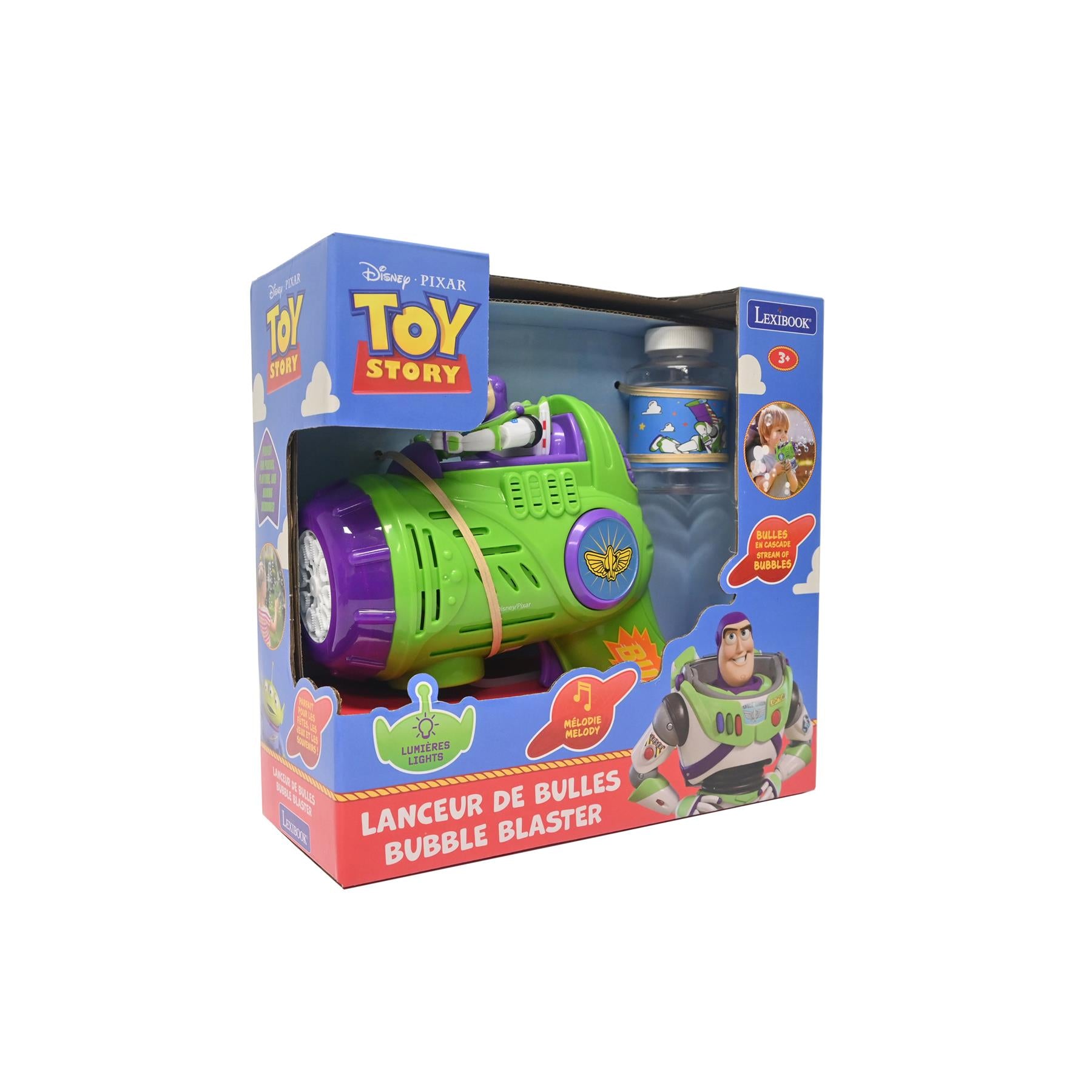 Toy Story 5 Bubble Gun Blaster with Light and Sound Effects