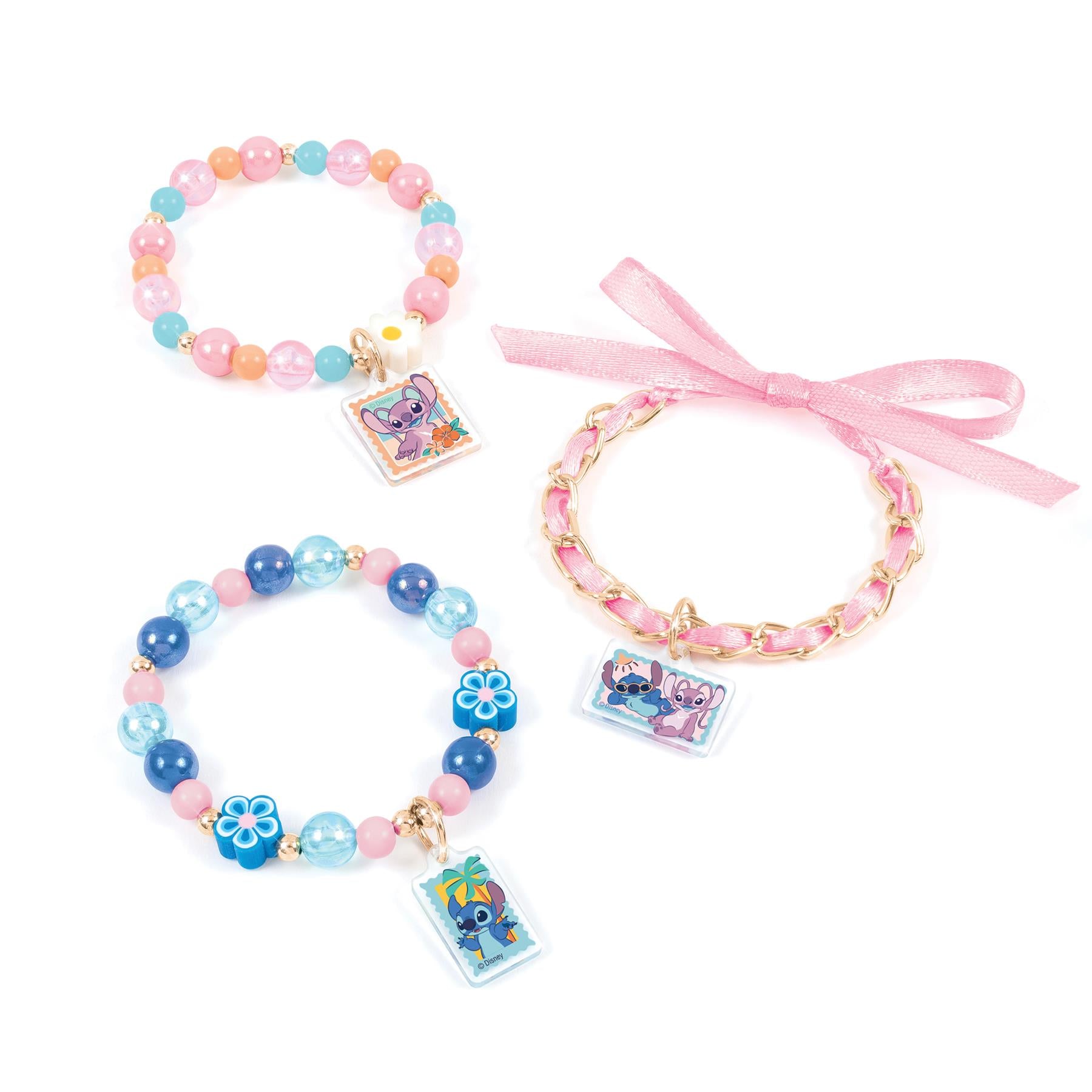 Make It Real Disney's Stitch Alien Adventure Activity Book & DIY Bracelet Kit