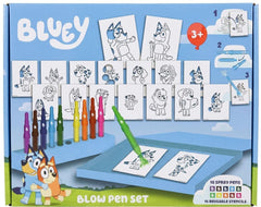 Bluey Blow Spray Pen Set
