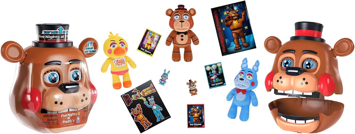 Five Nights at Freddy's Series 3 Toy Freddy Figure Bundle