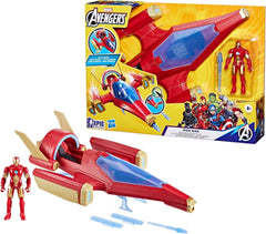 Marvel Avengers Iron Man Epic Hero Series Repulsor Blast Battle Jet