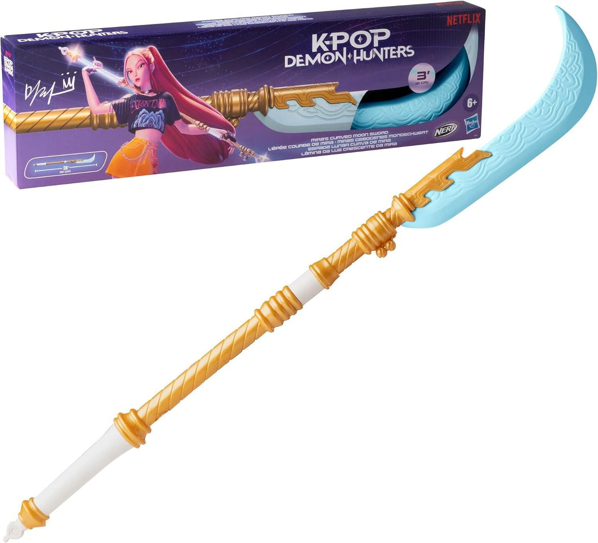 K-POP Demon Hunters Miras Curved Moon Sword