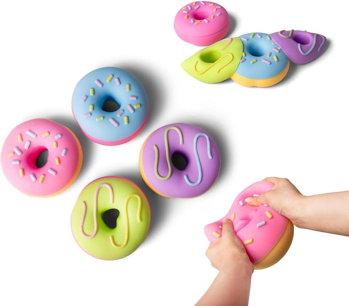 Scrunchems Jumbo Donut Squishy