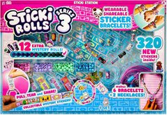 Sticki Rolls Sticki Station Series 3 Sticker Bracelet Jewellery Kit