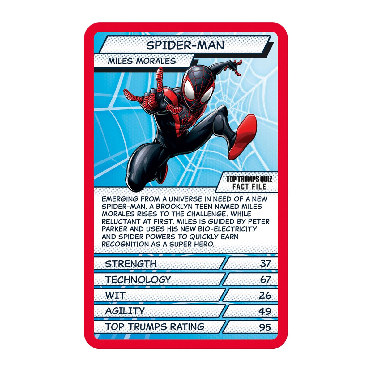 Top Trumps Marvel Spiderman Card Game