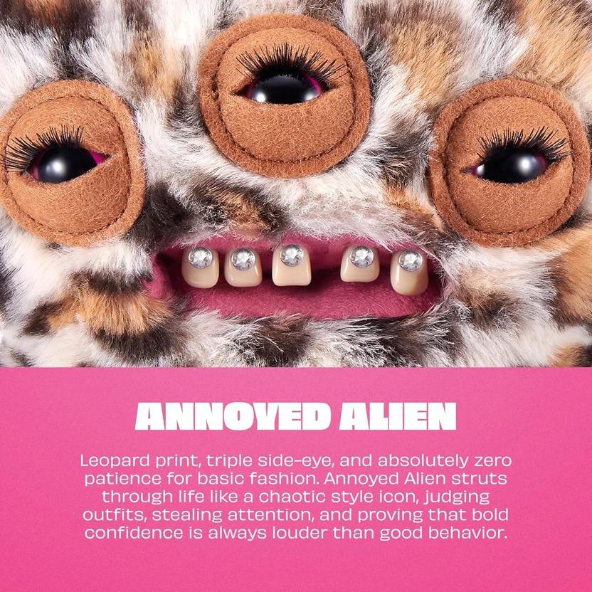 Fuggler Baddies Series 1 9-Inch Plush - Tiger Alien