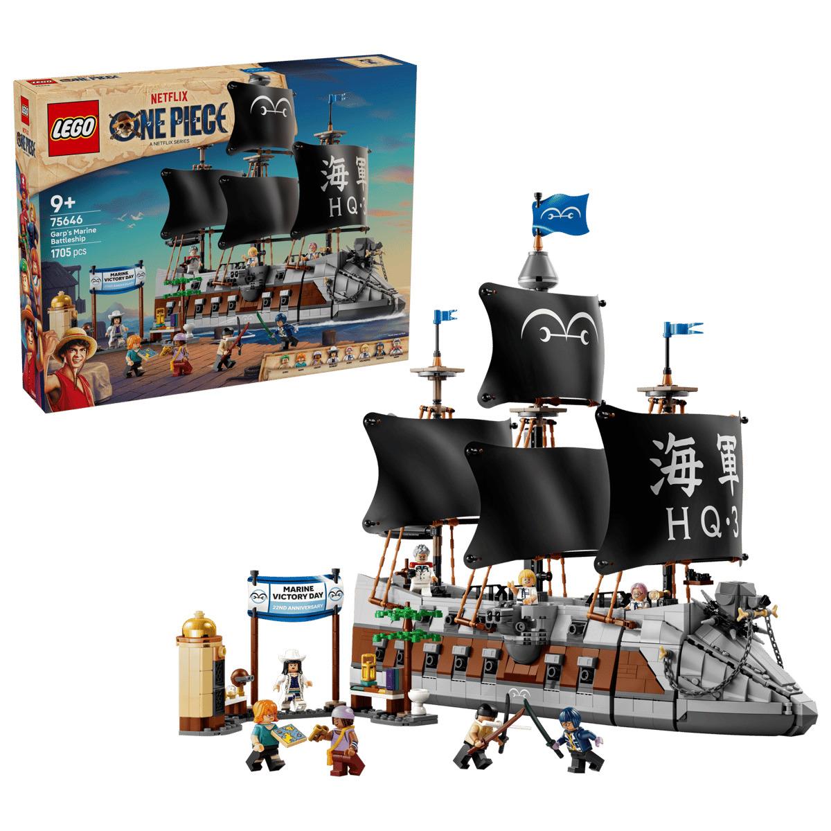 LEGO One Piece Garp's Marine Battleship 75646