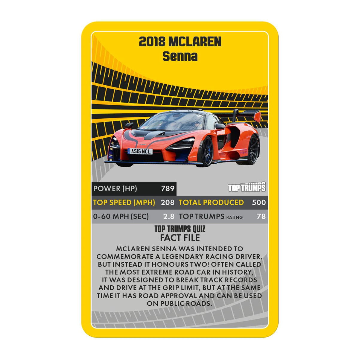 Top Trumps Supercars Card Game