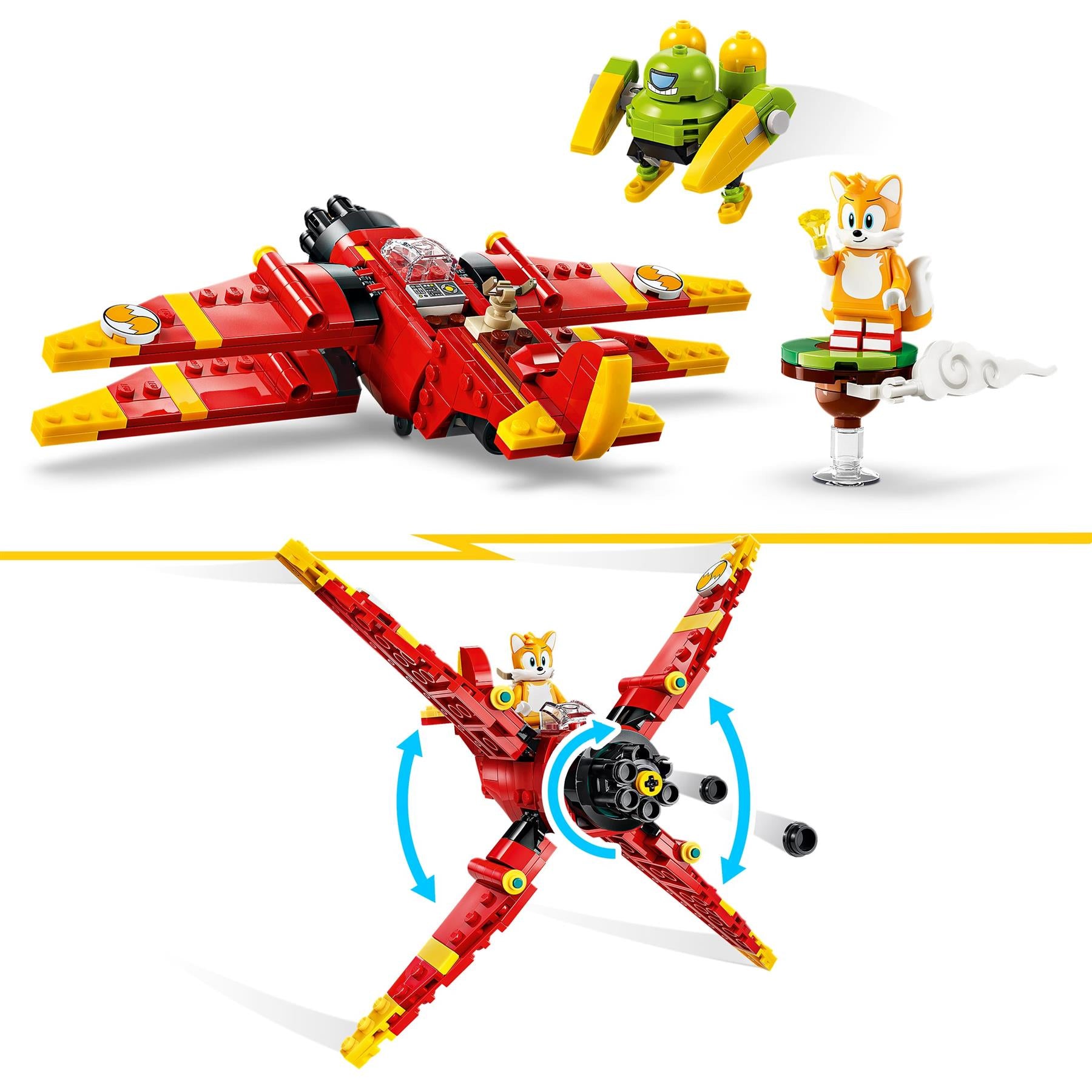 LEGO Sonic the Hedgehog Tails’ Tornado-1 77119