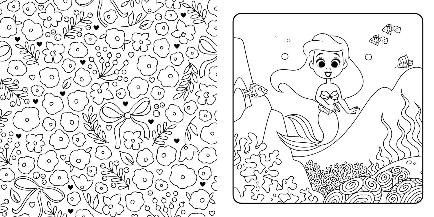 Disney Princess Cosy Colouring Book