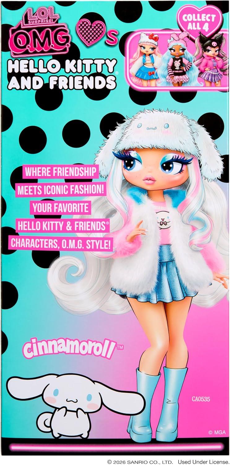 L.O.L. Surprise O.M.G. Loves Hello Kitty & Friends Doll - Cinnamoroll