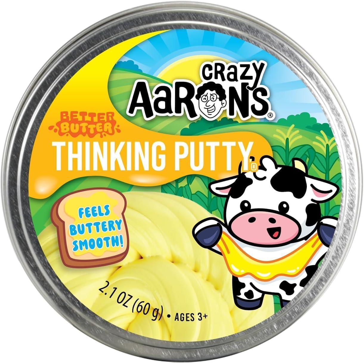 Crazy Aaron's Thinking Putty 3.5-Inch - Better Butter