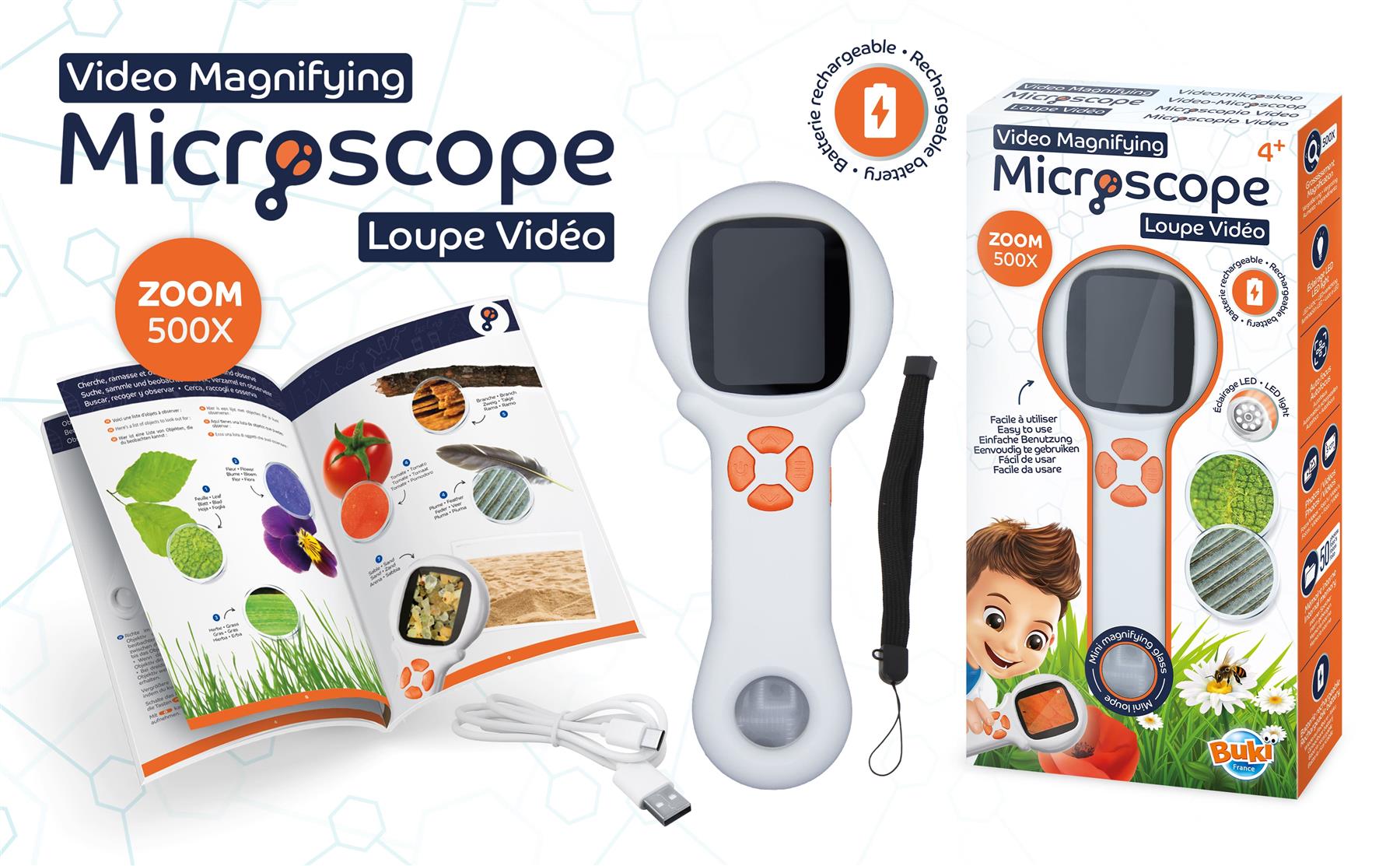 Buki Video Magnifying Microscope