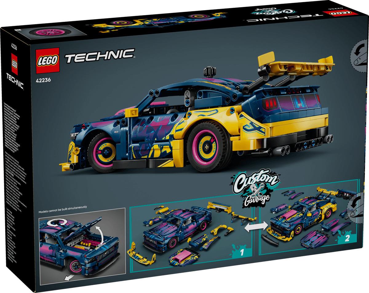 LEGO Technic Custom Garage Ford Mustang GT Car 42236