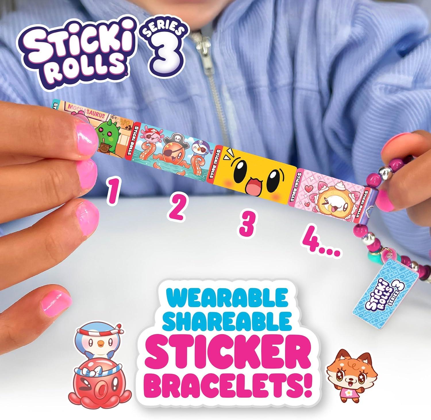 Sticki Rolls Sticki Station Series 3 Sticker Bracelet Jewellery Kit