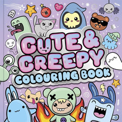 Cute & Creepy Colouring Book