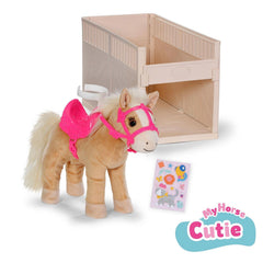 BABY born My Horse Cutie with Stable
