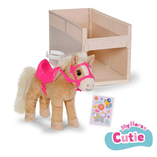 BABY born My Horse Cutie with Stable