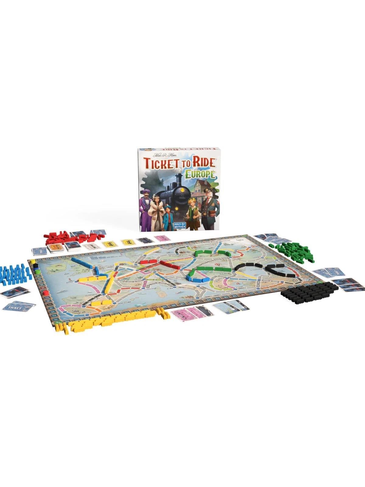 Days of Wonder Ticket to Ride Board Game: Europe