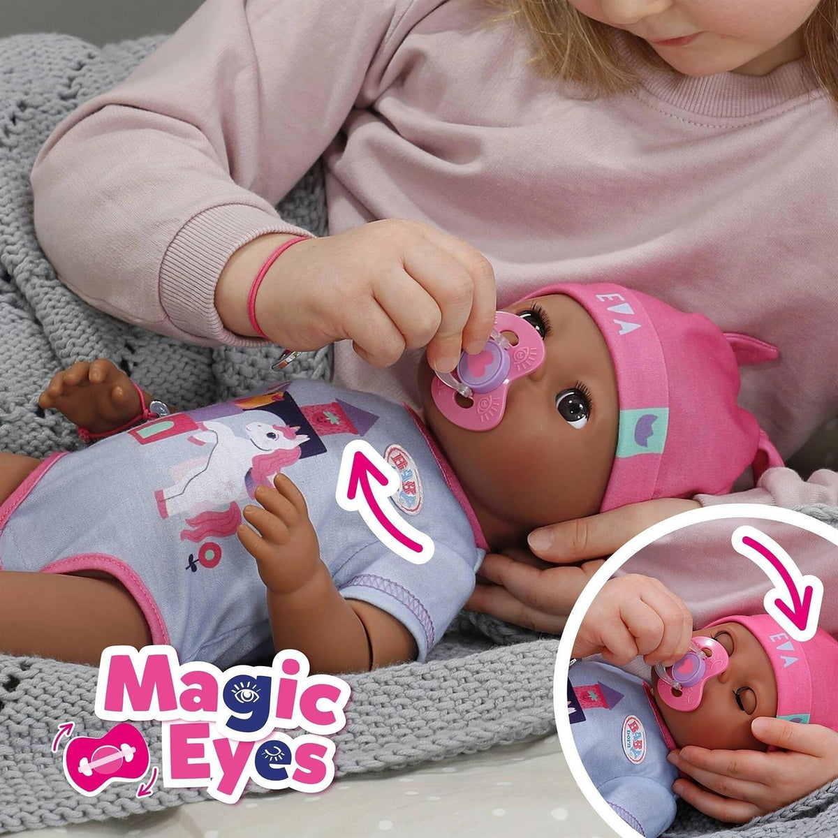 BABY born Click and Play 43cm Doll - Eva