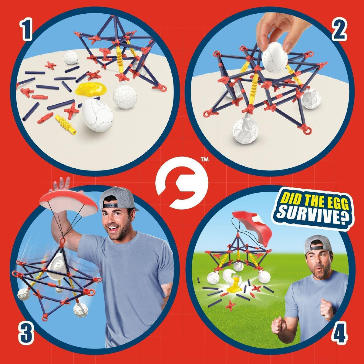 Crunch Labs by Mark Rober Egg Drop Challenge