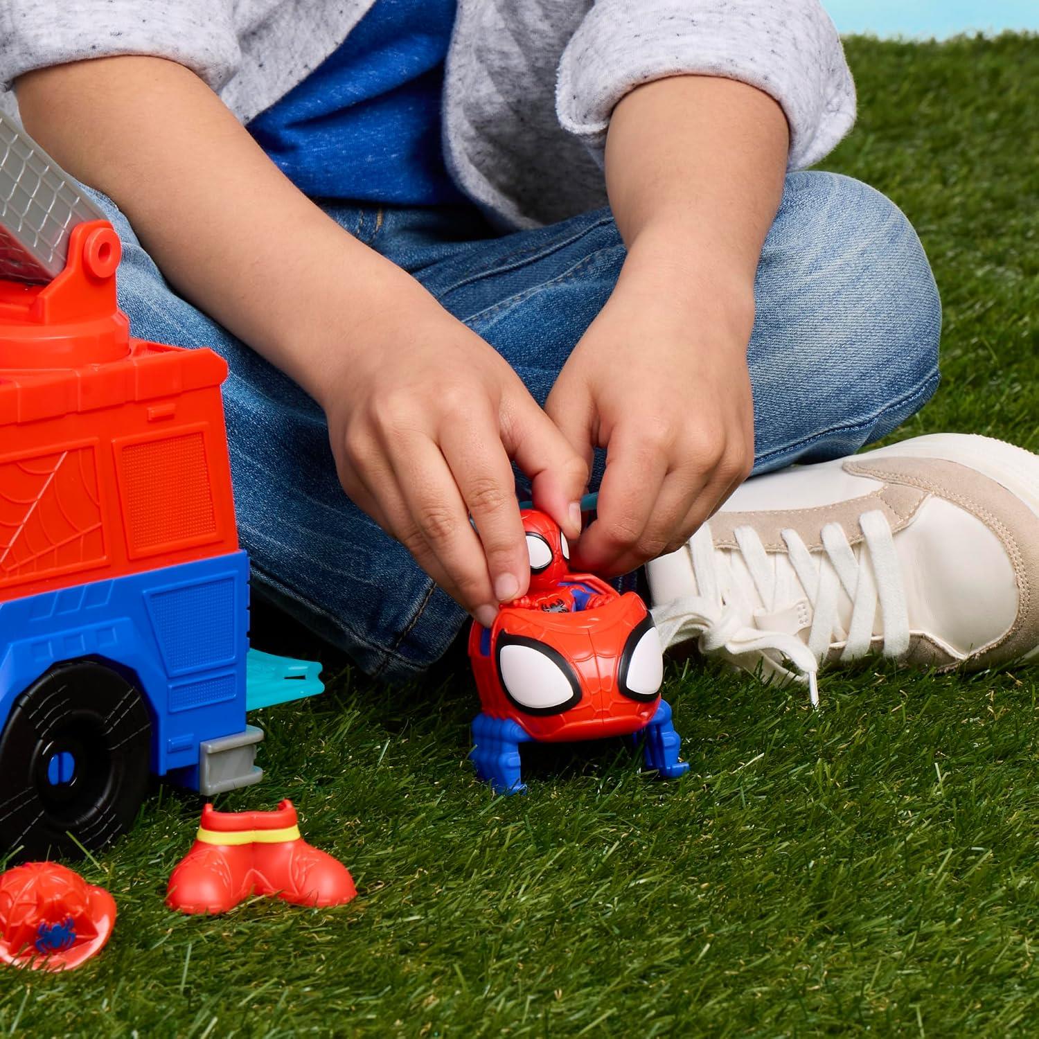 Marvel Spidey and his Amazing Friends Rescue-Webs Fire Engine