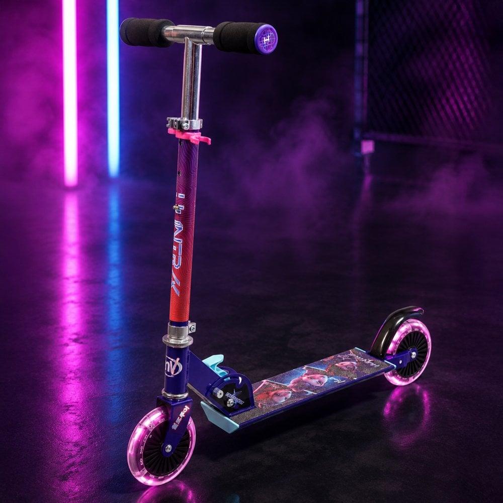 K-POP Demon Hunters Folding Inline Scooter with Light Up Wheels