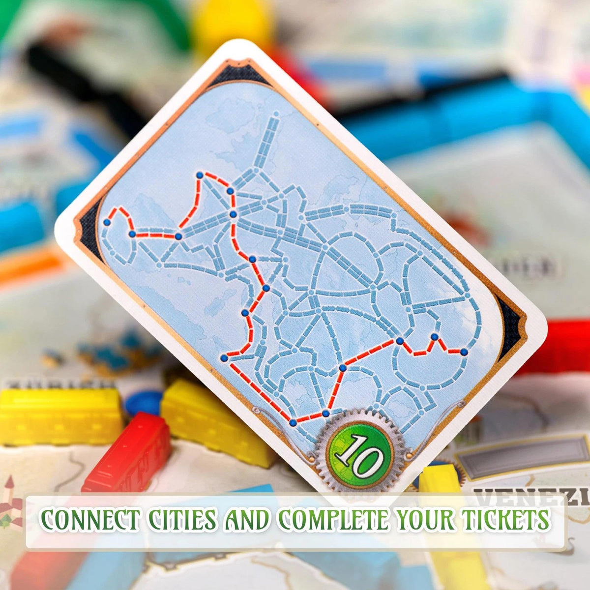 Days of Wonder Ticket to Ride Board Game: Europe