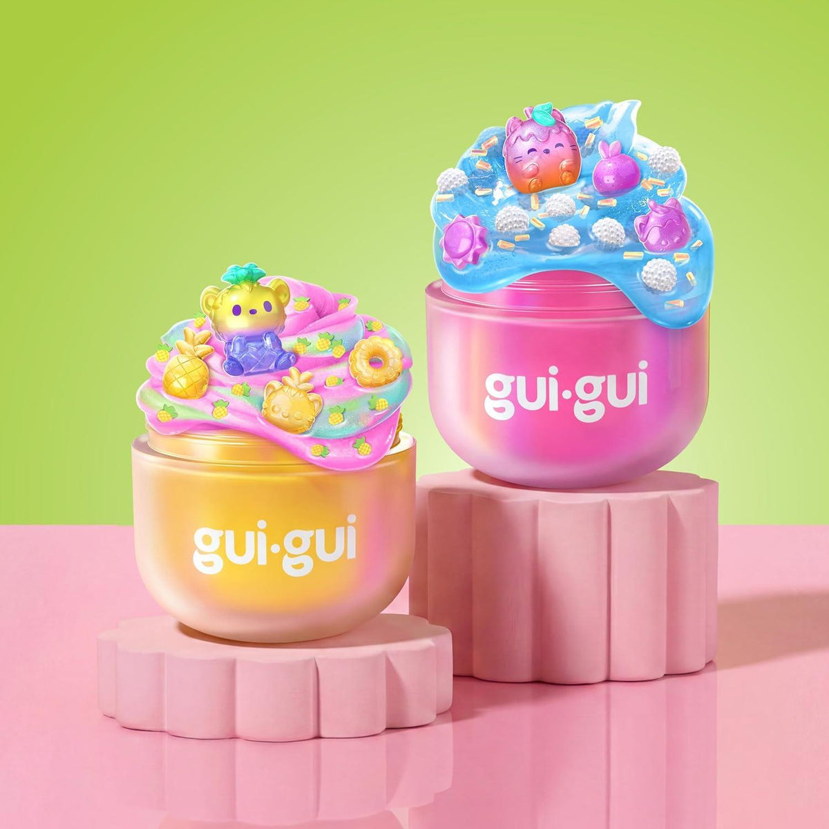 Gui Gui Fruity Glow Deluxe Twin Pack - Beautify Your Slime
