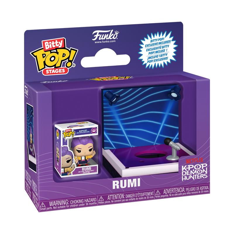 Funko Bitty Pop! K-POP Demon Hunters Stages - Rumi
