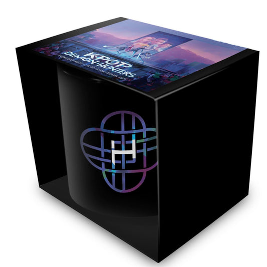 K-POP Demon Hunters Huntrix Logo Black Pod Mug