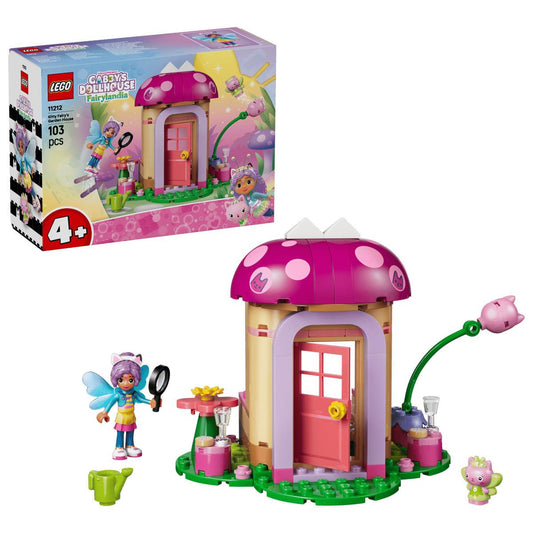 LEGO Gabby's Dollhouse Kitty Fairy's Garden House 11212