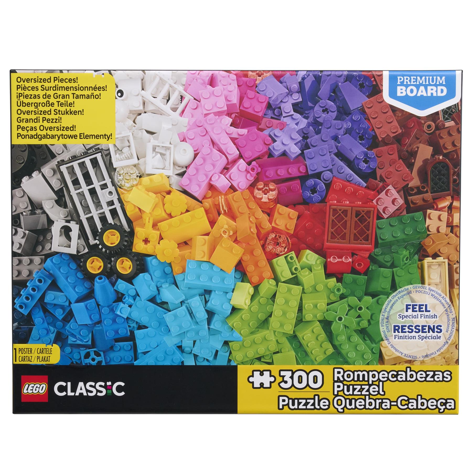 LEGO Oversized 300-Piece Assorted Jigsaw Puzzle