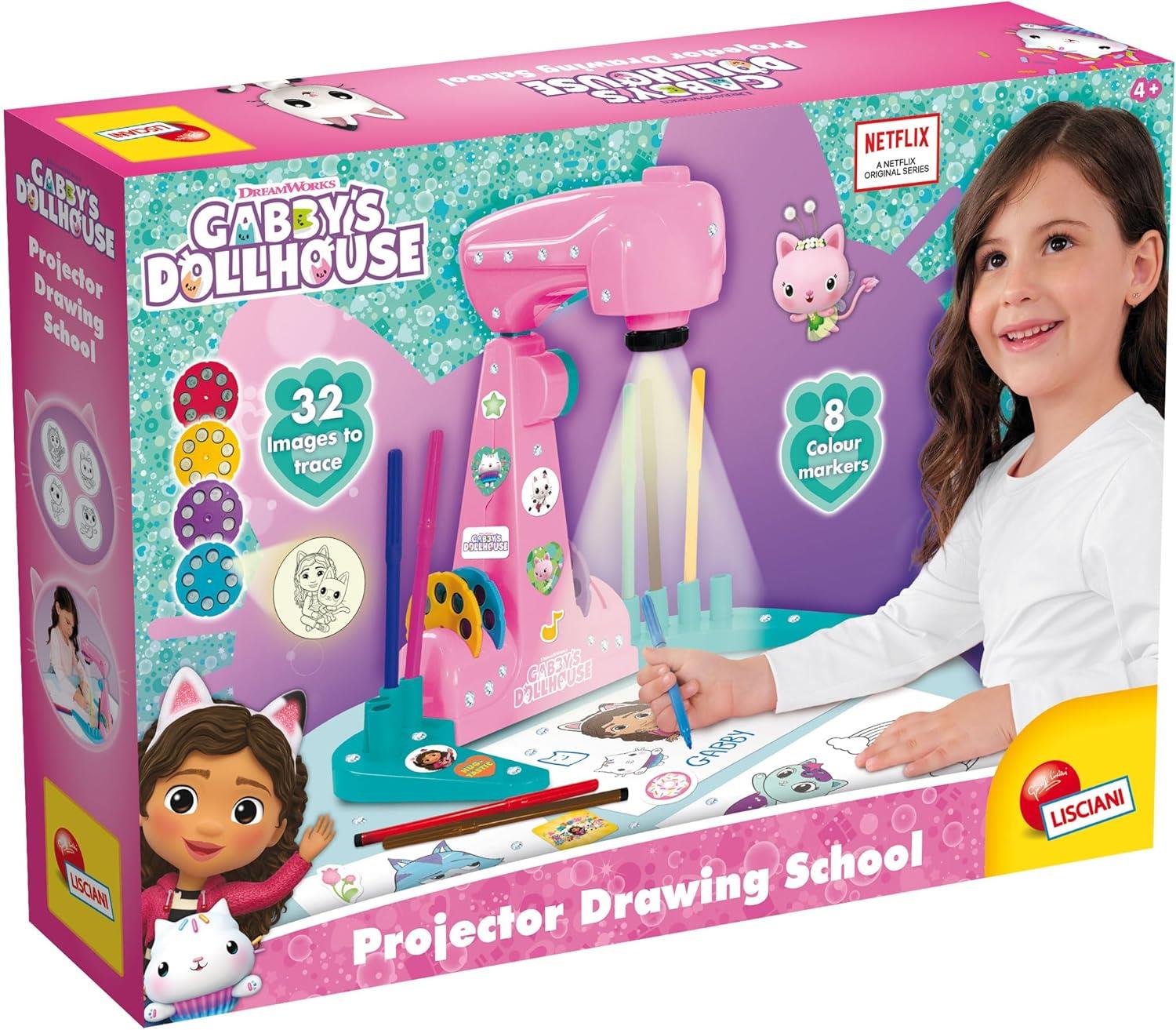 Gabby's Dollhouse Projector Drawing School