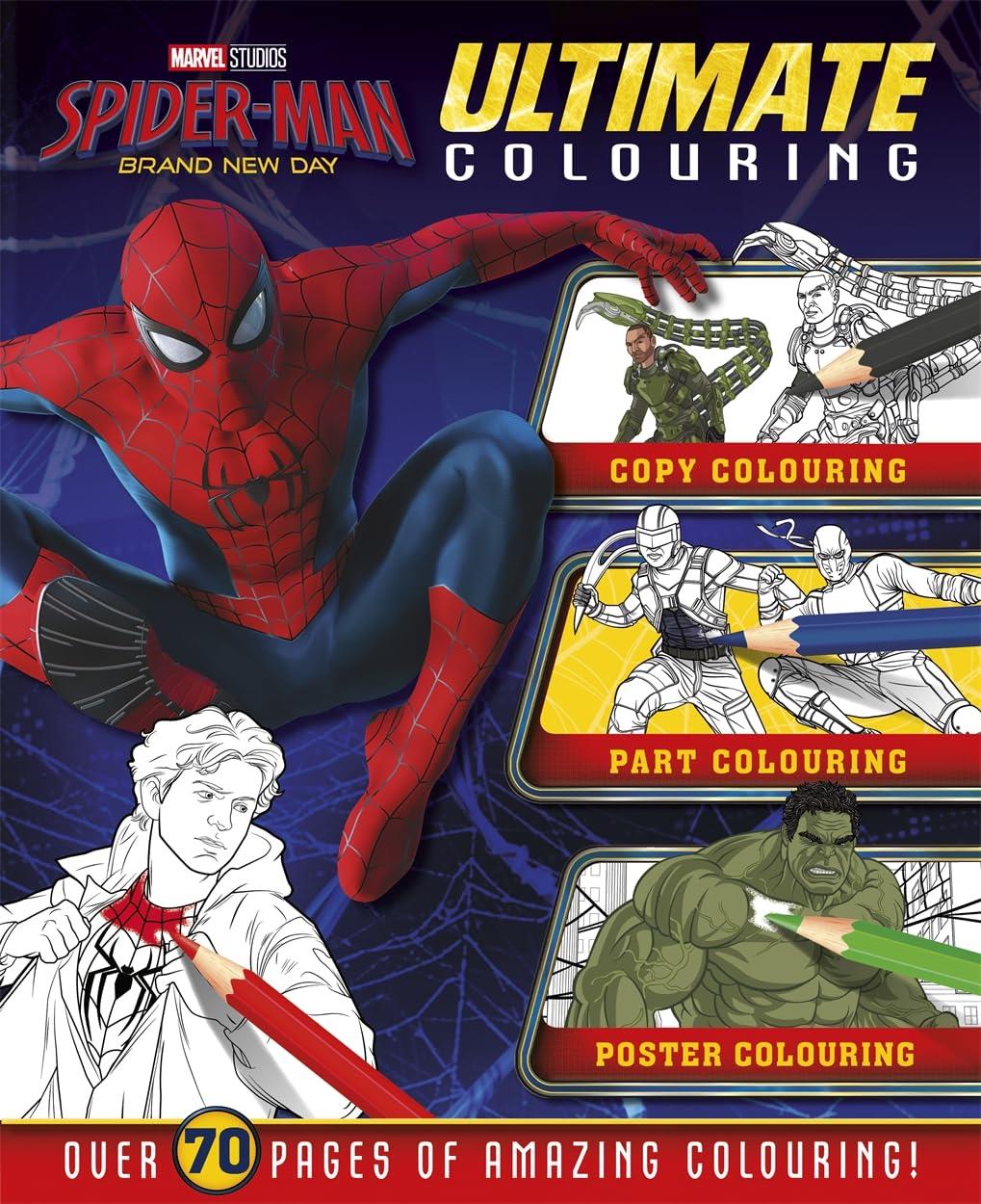 Marvel Studios Spider-Man Brand New Day: Ultimate Colouring Book