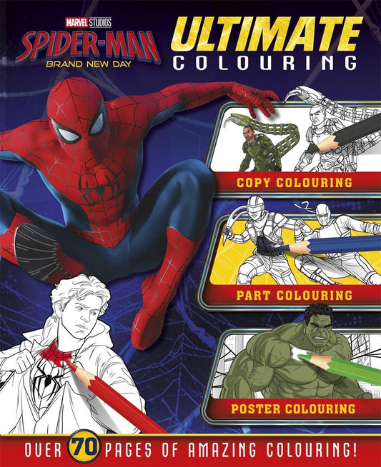 Marvel Studios Spider-Man Brand New Day: Ultimate Colouring Book